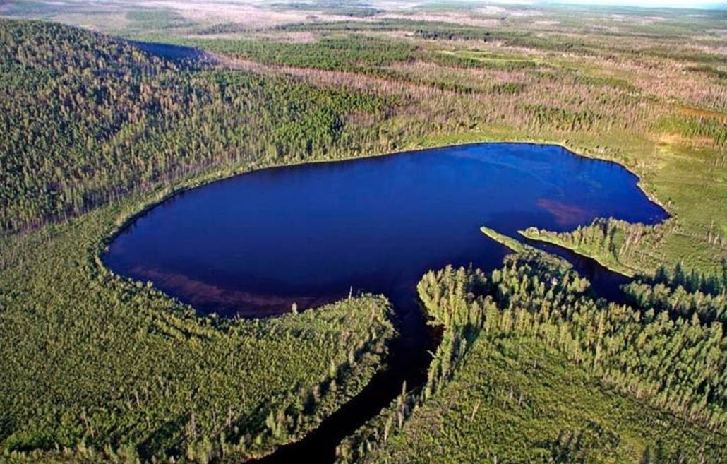 Beautiful and mysterious: Lake Cheko formed from the exploding Tunguska meteorite