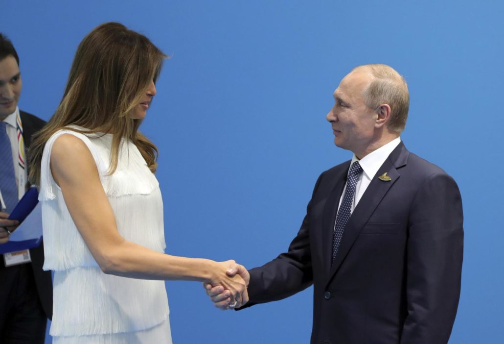 Istorijski susret Melanie Trump i Vladimira Vladimiroviča Putina