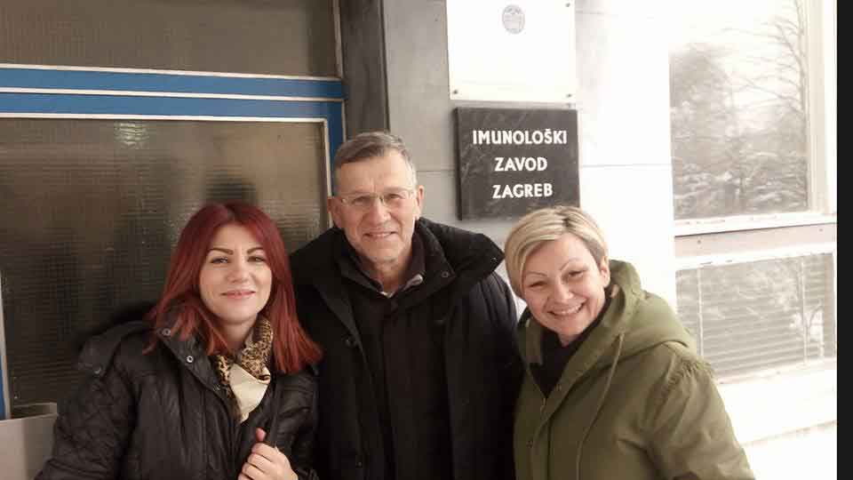 Imunoloski zavod Zagreb - dr Jovana Stojkovic, dr Srecko Sladoljev, Sneza Terzic